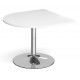 Radial End Extension Table for Trumpet Boardroom Table